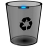 Recycle Bin Empty 1 Icon